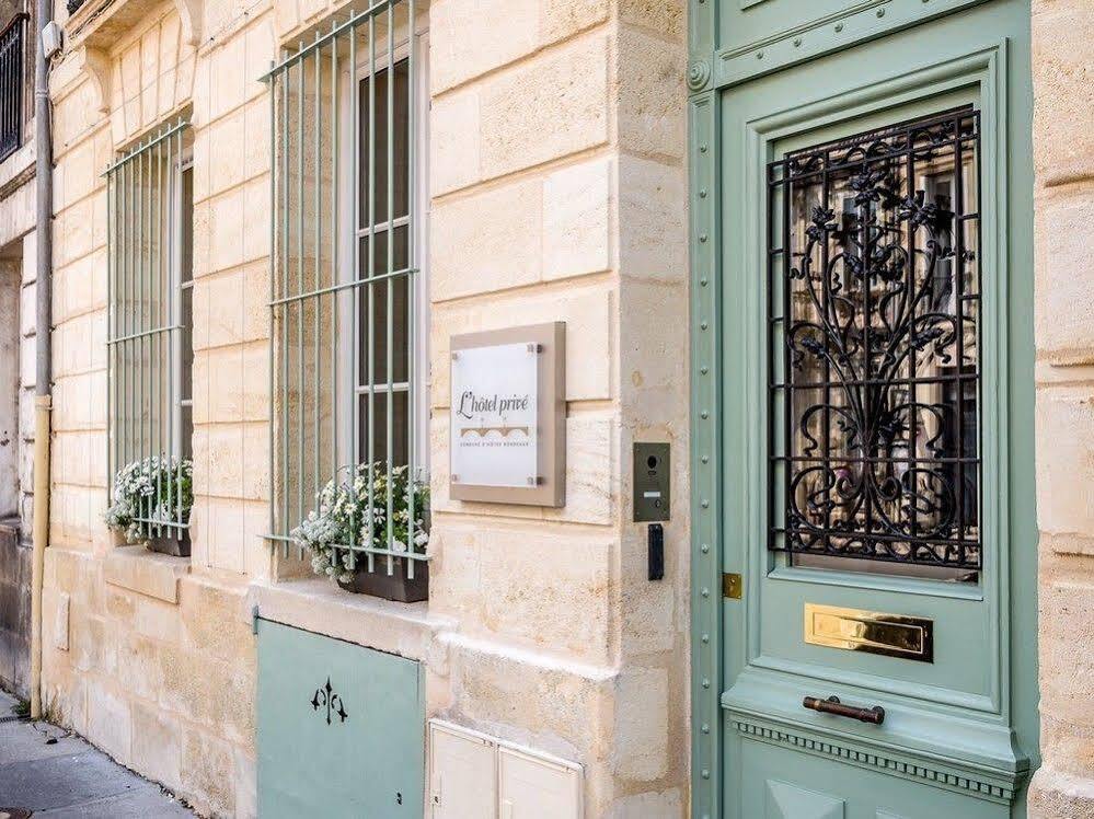 L'Hotel Prive Demeure D'Hotes Bordeaux Exterior foto